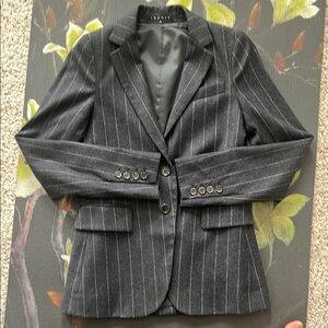 Theory Wool Pinstripe Blazer